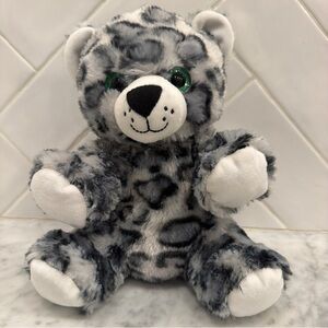 The Bear Factory “Lyra” the Snow Leopard Plush Teddy Bear